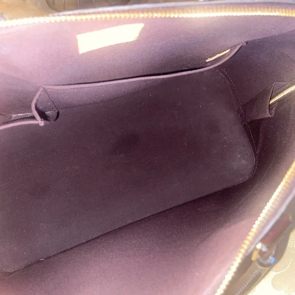 Louis Vuitton Vernis Alma MM Burgundy - Picture 3 of 14